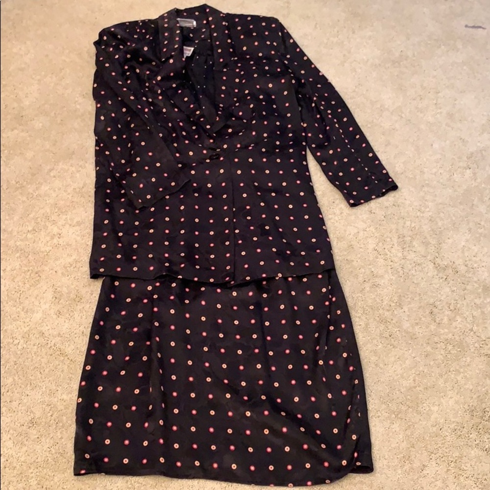 Two Piece Matching Dress & Blazer